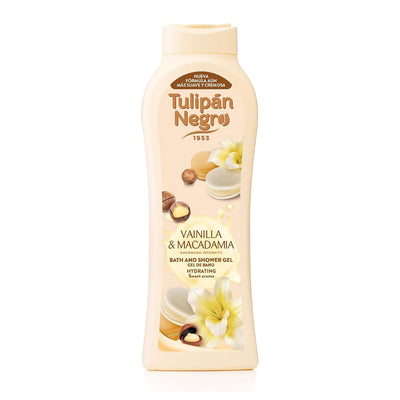 TULIPAN NEGRO FOAM BATH 650ML VANILLA AND MACADAMIA