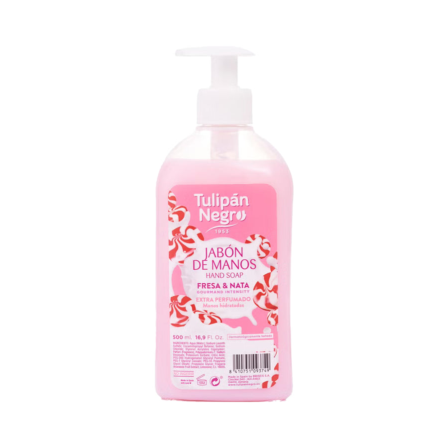 TULIPAN NEGRO SEIFE 500ML FRESA &amp; NATA