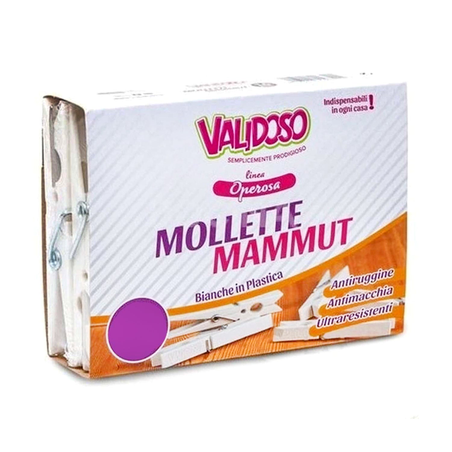 VALIDOSO MOLLETTE MAMMUT BIANCHE  X16PZ