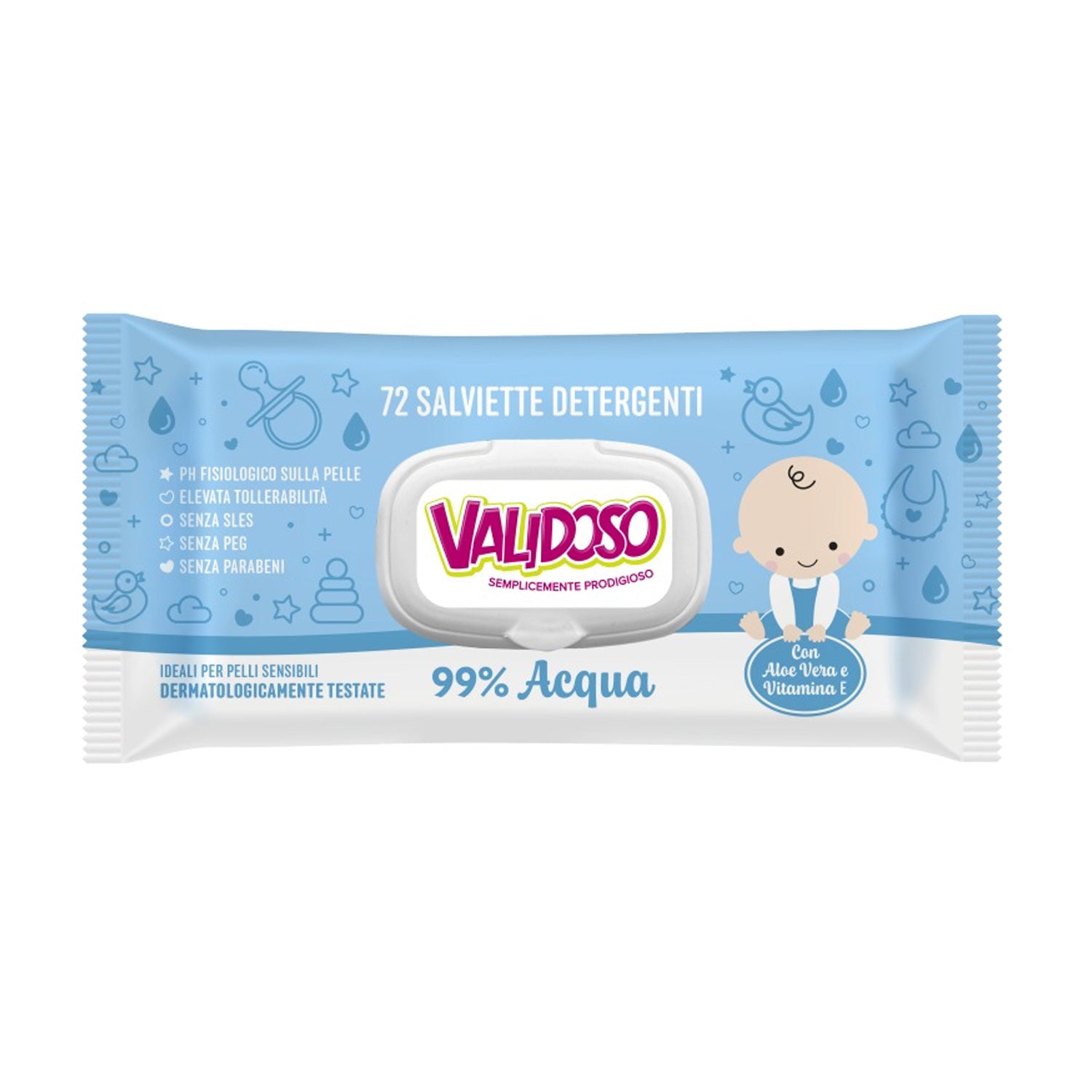 VALIDOSO SALV.X72 CON POP UP ACQUA