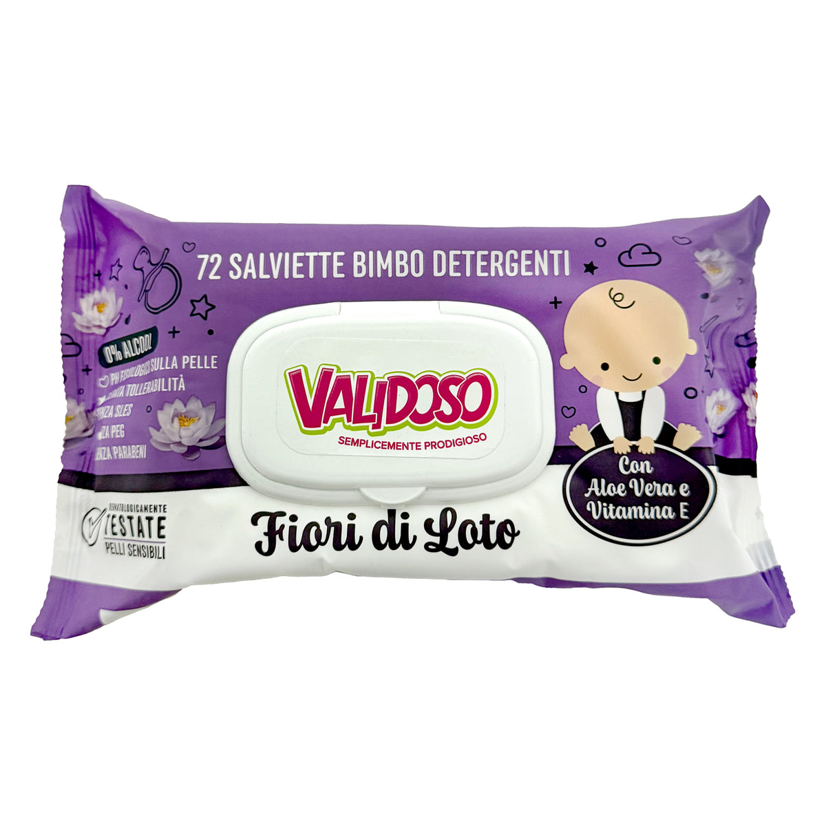 VALIDOSO SALV.X72 CON POP UP FIOR DI LOTO