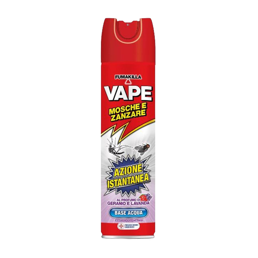 VAPE SPRAY FLIEGEN UND MÜCKEN GERANIE UND LAVENDEL 400ML