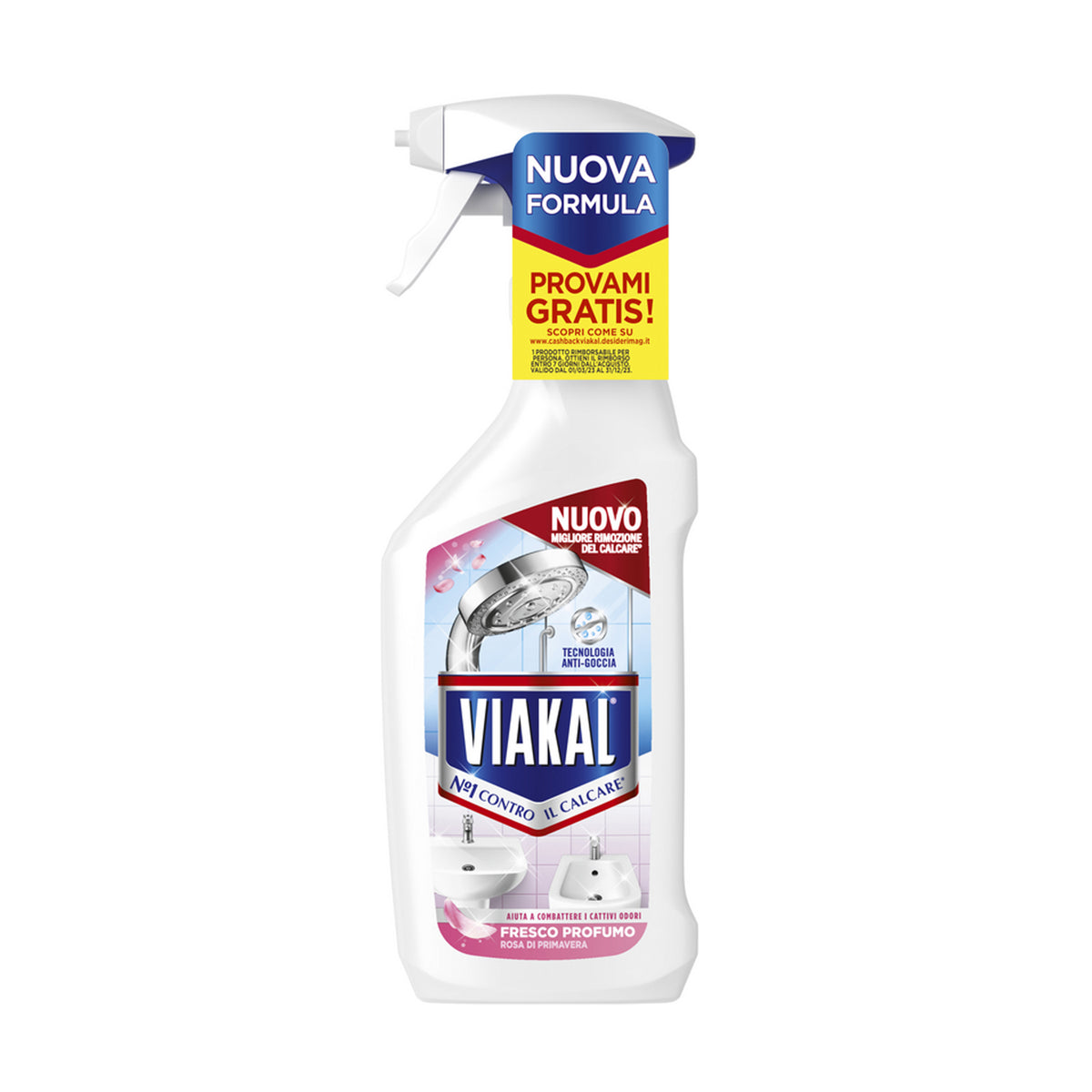 VIAKAL ANTICALCARE SPRAY 470ML FRESCO PROFUMO