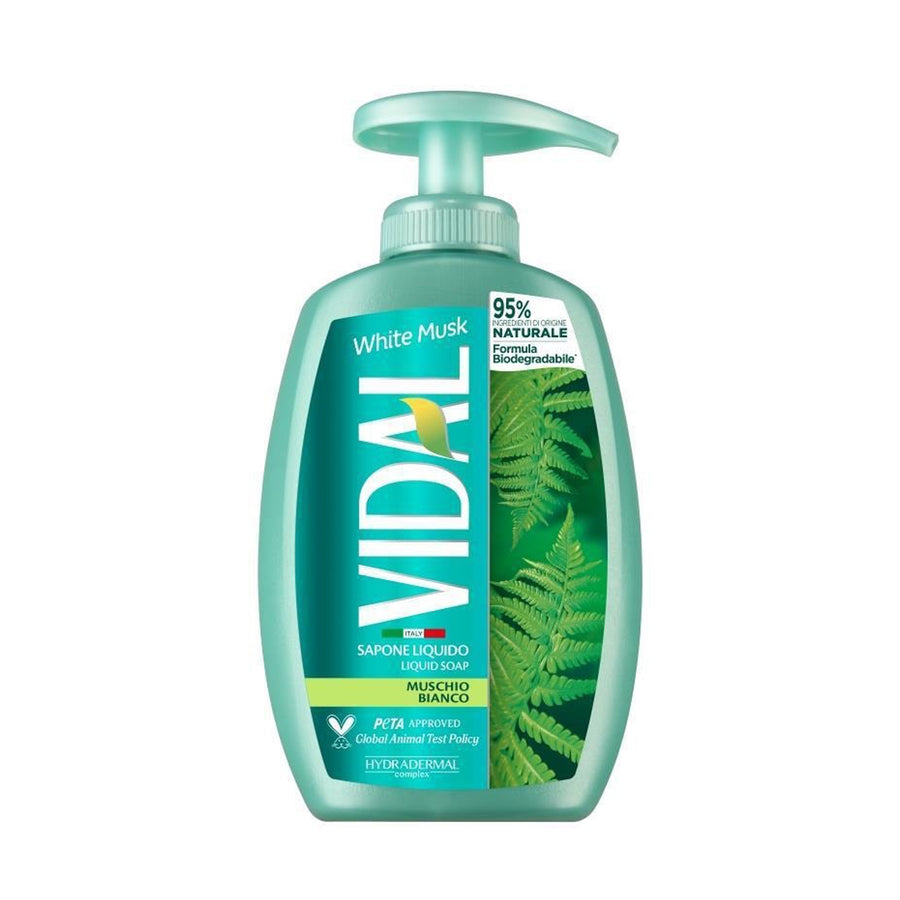 VIDAL SOAP 300ML WHITE MUSK