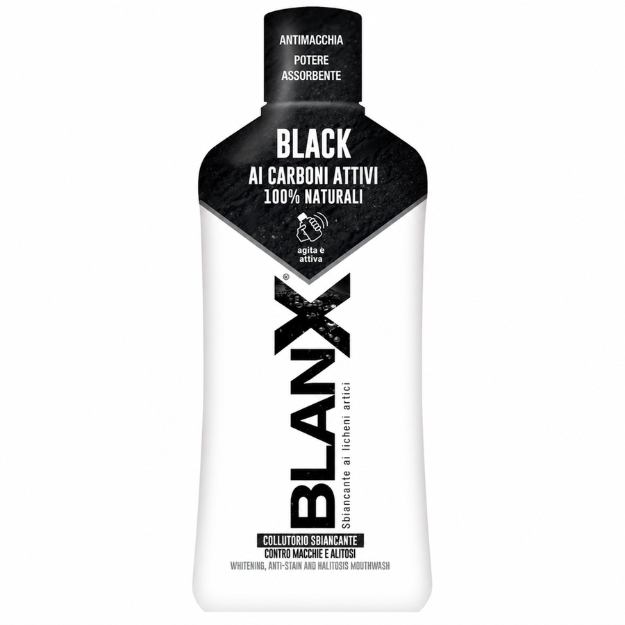 BLANX COLLUTORIO BLACK AI CARBONI ATTIVI 500 ML
