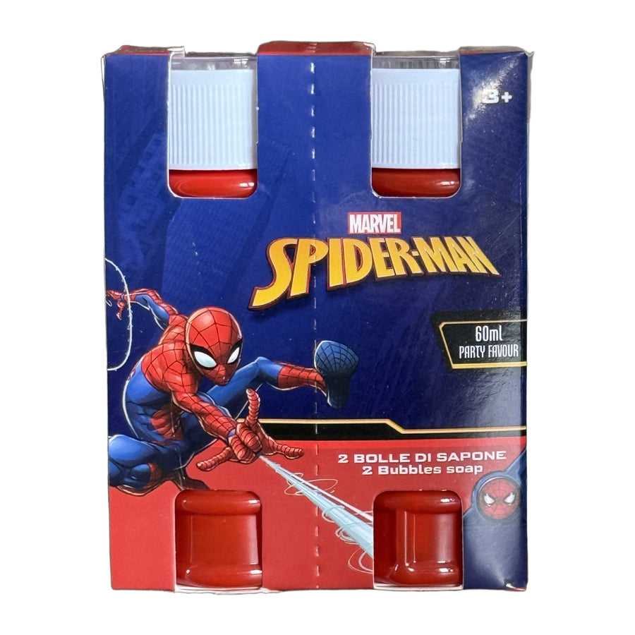BOLLE DI SAPONE SPIDERMAN 60ML 2PZ